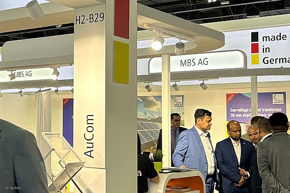 Foto von German Pavilion auf der Middle East Energy in Dubai