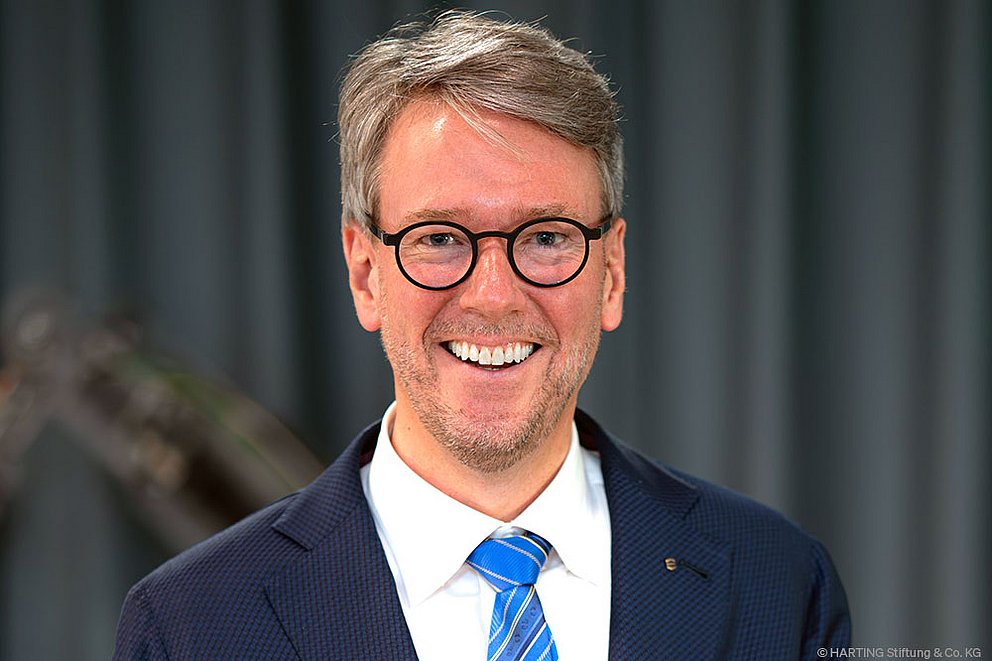 Philip Harting, Vorstandsvorsitzender der HARTING Stiftung