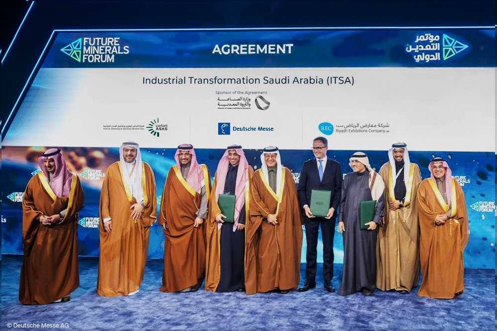 Contract signed with Deutsche Messe AG for Industrial Automation Saudi Arabia